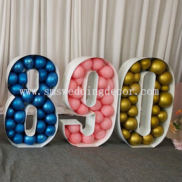 mosaic balloon number 6