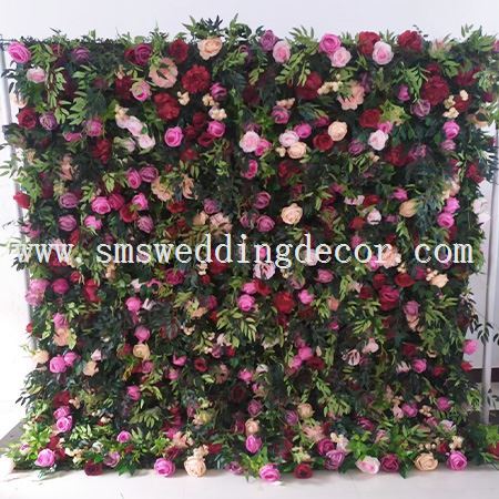 silk flowers for flower wall