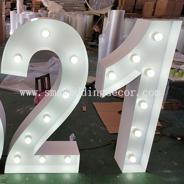 large 21 led numbers