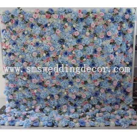 birthday backdrop flowers