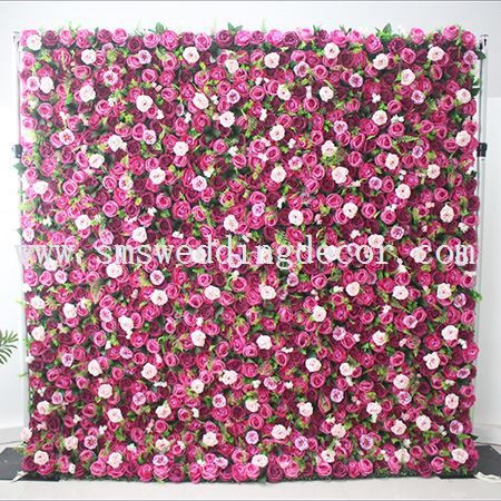 rose wall for wedding