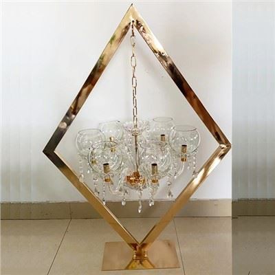 To'y uchun kristalli qandil markazlari