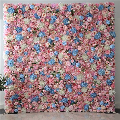 Pushti va moviy gul fon