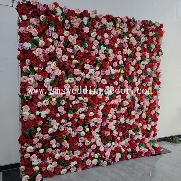 3d flower wall backdrop