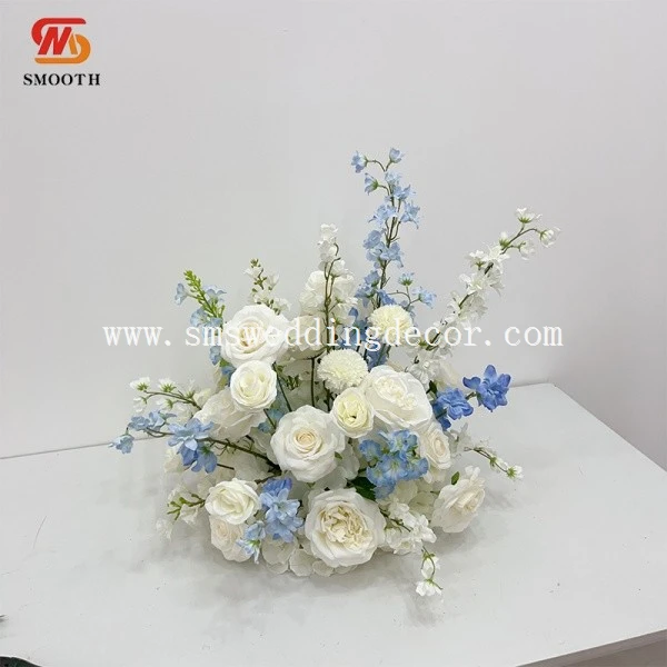 Light Blue And White Centerpieces Light Blue And White Centerpieces