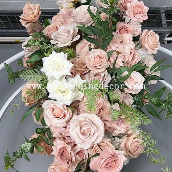 simple wedding arch flowers