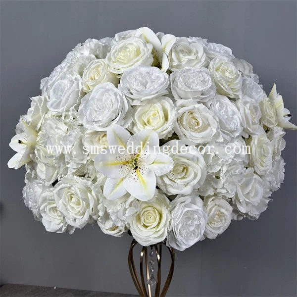 single rose centerpiece wedding